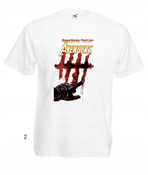 

Koszulki Avengers Iron Man Hulk Thor Kapitan Wzory