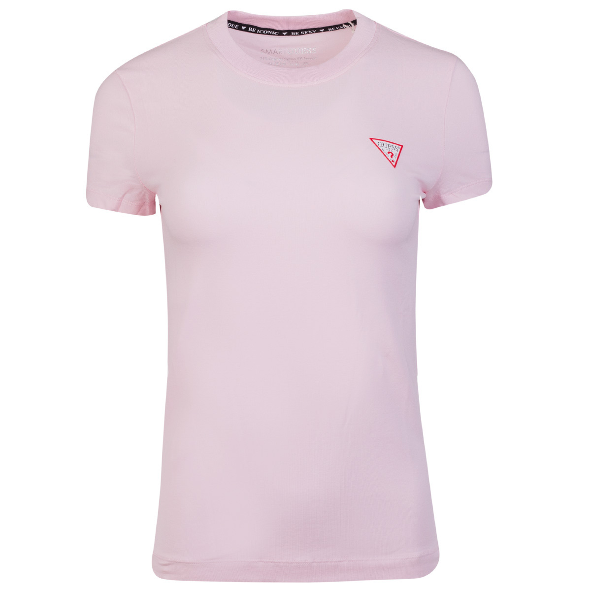 

Guess Koszulka Damska T-shirt Triangle Pink r. S