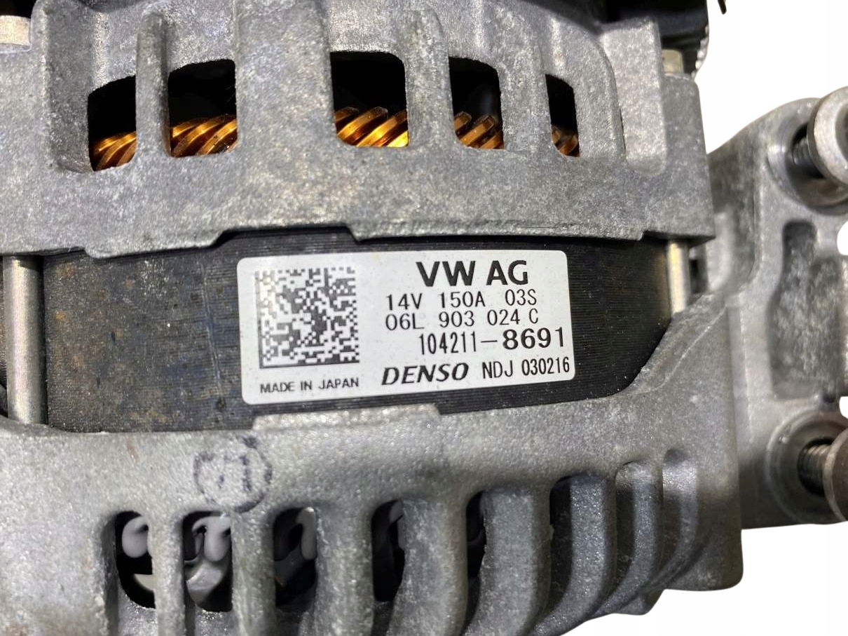 ALTERNATOR AUDI A4 B9 2.0 TFSI 06L903024C 104211-8691
