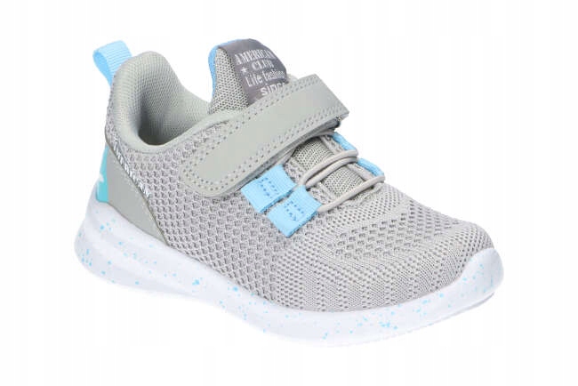

American RD13 Adidasy Buty Dziecięce Rzep Grey 28