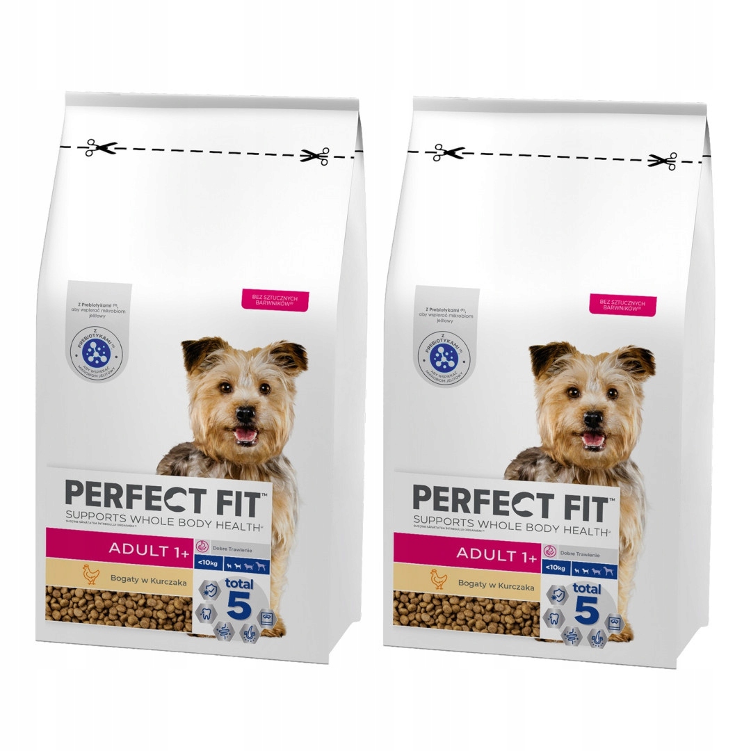 Levně Perfect Fit Adult Suché Krmivo pro psa Malé plemeno Kuře 2x6kg