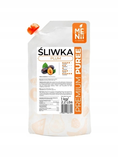 2x Menii Premium Pyré Švestka 1 kg