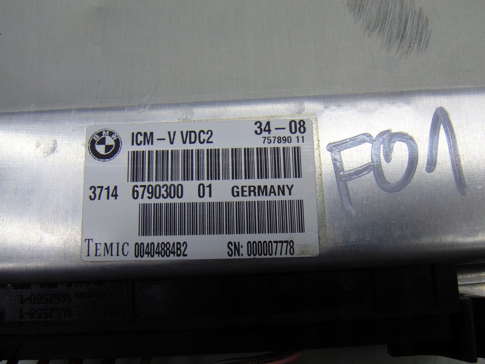 module control unit ICM BMW 7 F01 F02 6790300