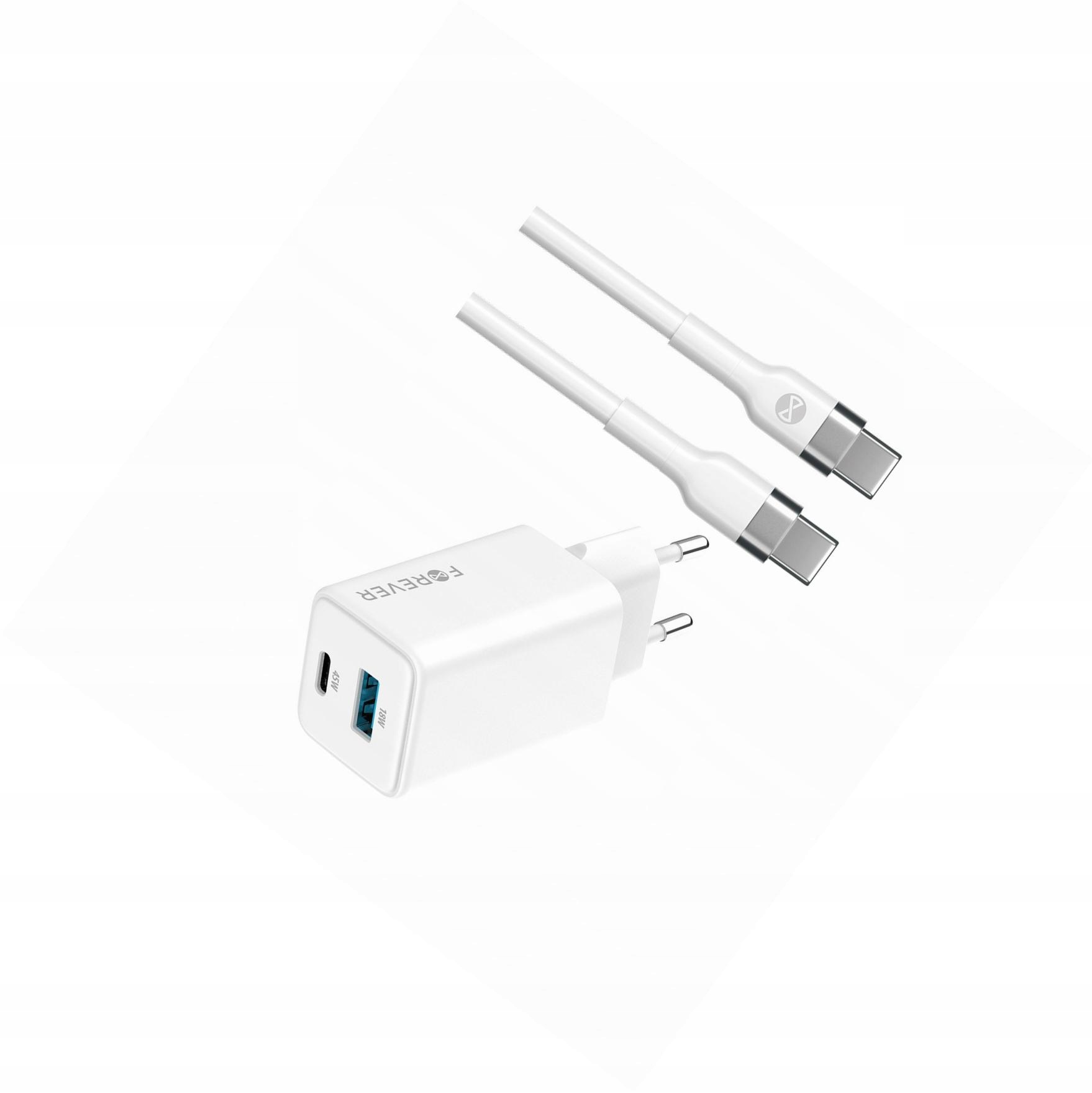 Szybka ładowarka GaN 45W Usb-c z kablem do Motorola Edge 50 Pro