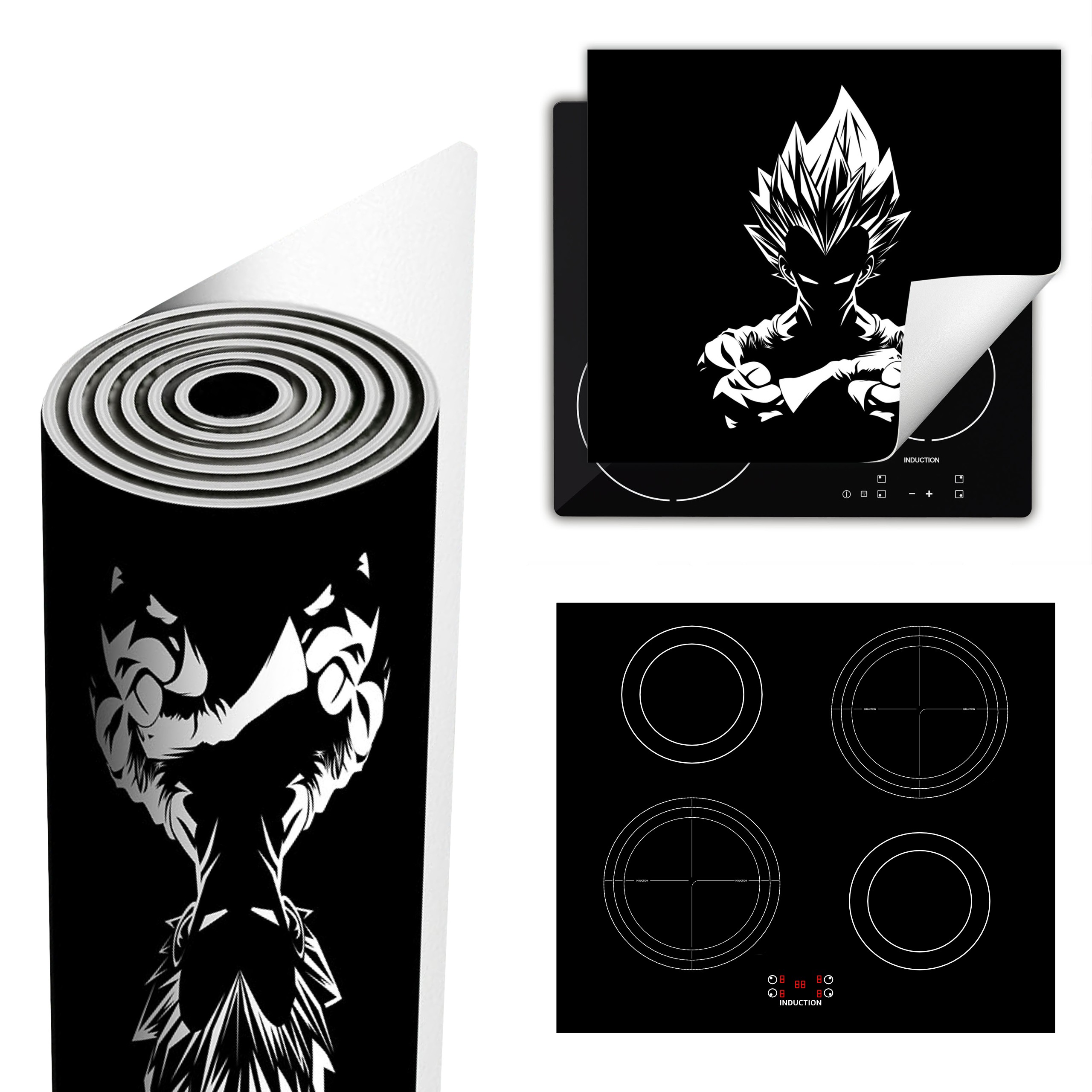 Ochranná Podložka Na Sporák Má Více Místa 60x52 černá Vegeta