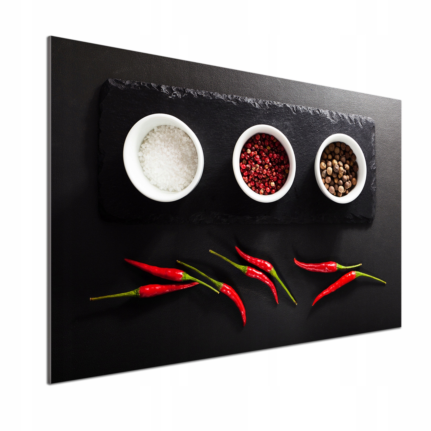 Panel do kuchyne Korenie a chilli 100x70 Lepidlo