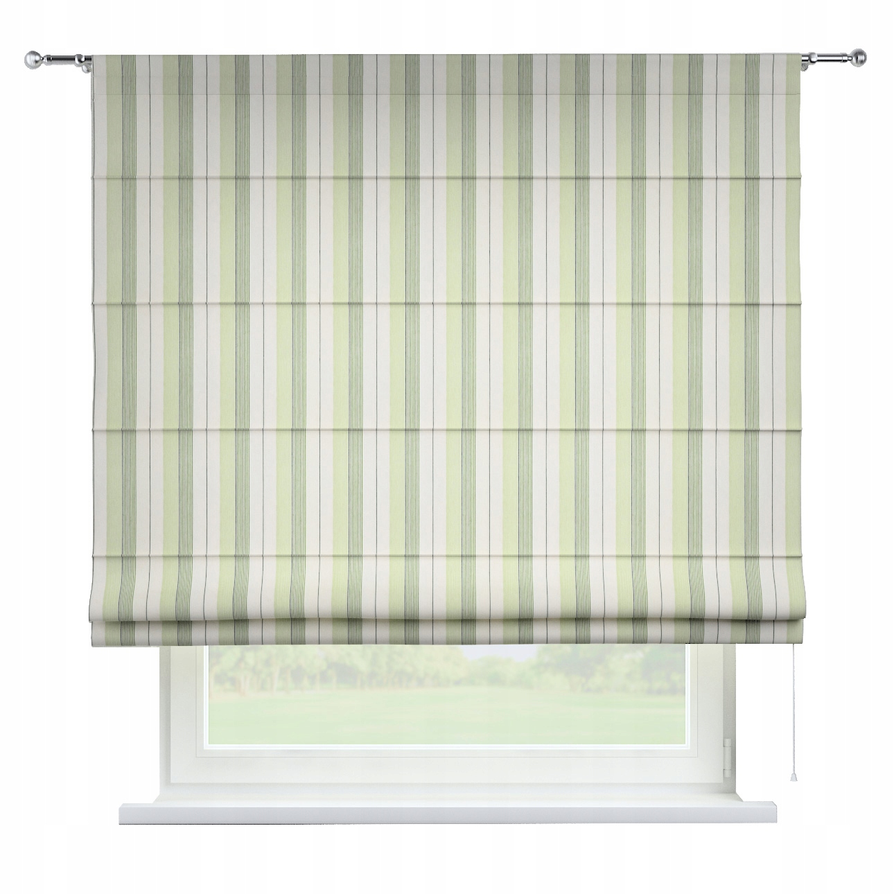 Hotová římská roleta Torino 100 x 170 cm zelená