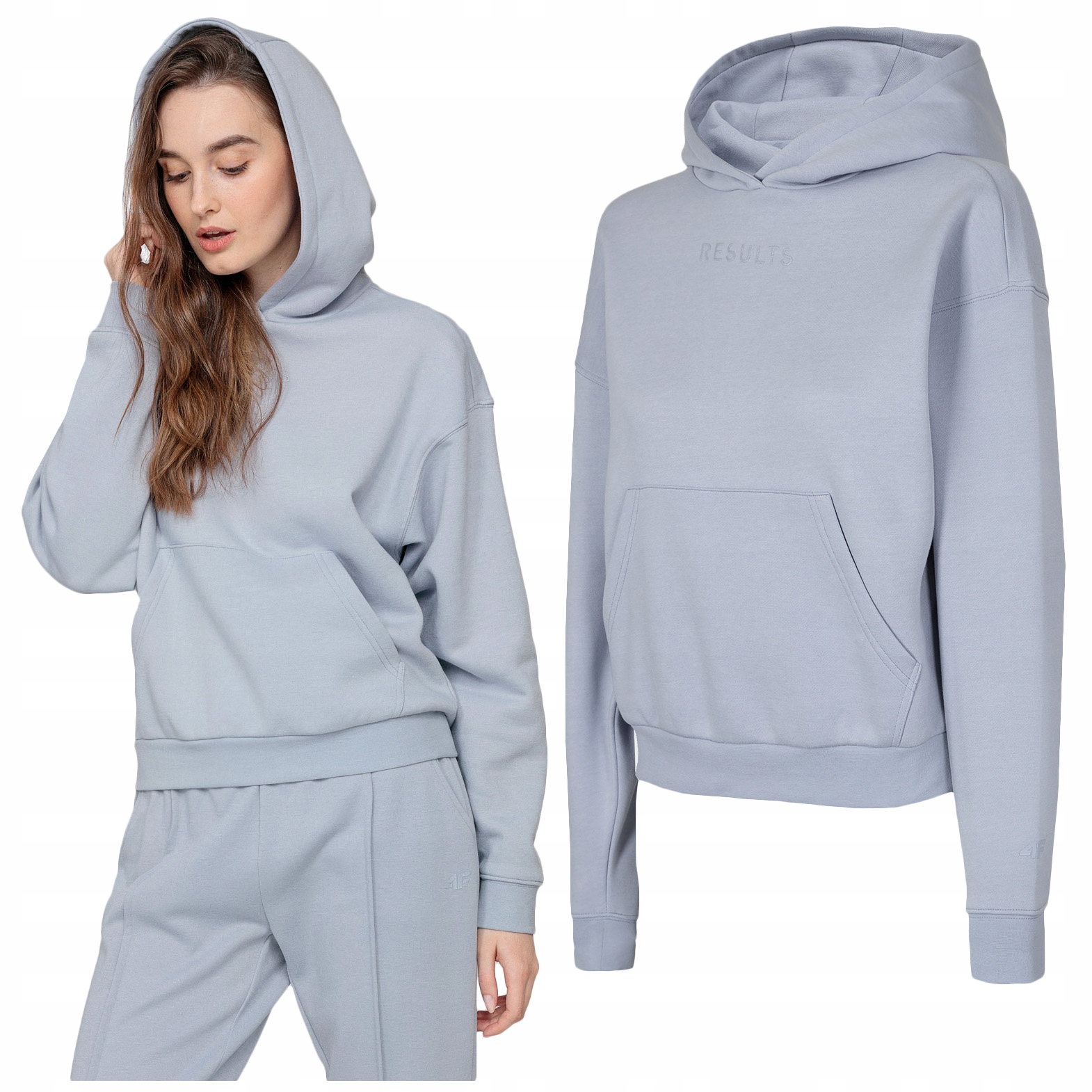 

Bluza damska 4F Oversize kangurka BLD031 XL