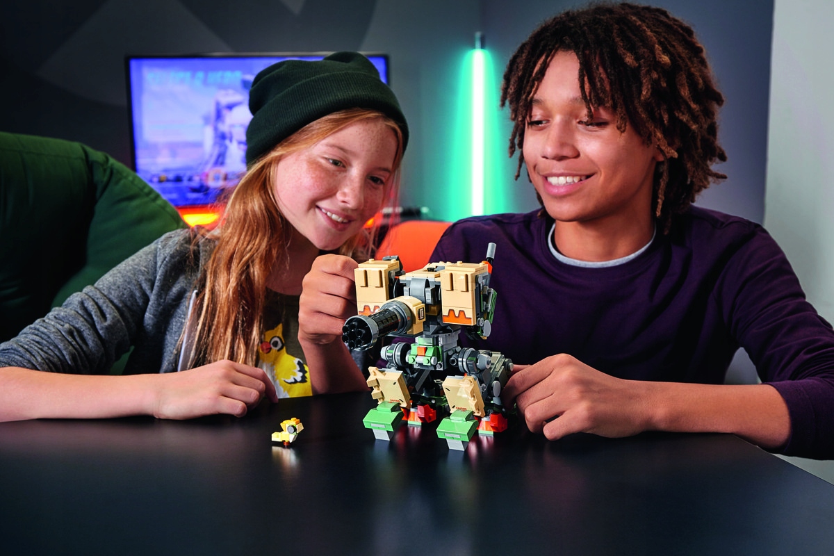 LEGO OVERWATCH 75974 BASTION KLOCKI Wiek dziecka 10 lat +