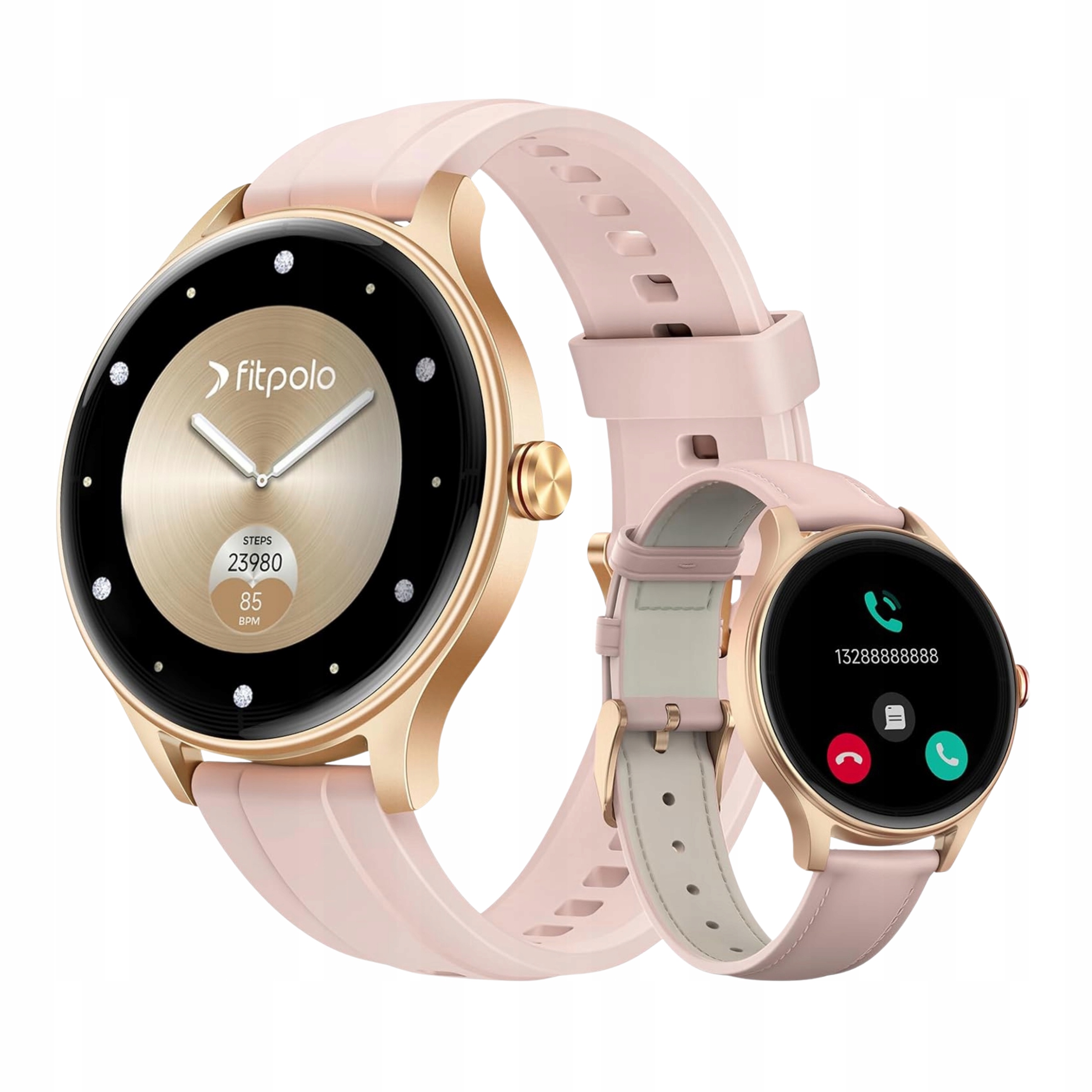 Dámské Chytré Hodinky Hovory Ai Vodotěsné