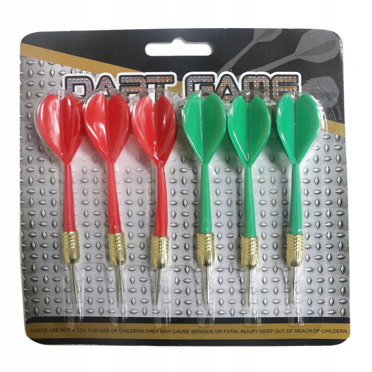 

Lotki Dart 6 szt. Master Steel Ostre 6g
