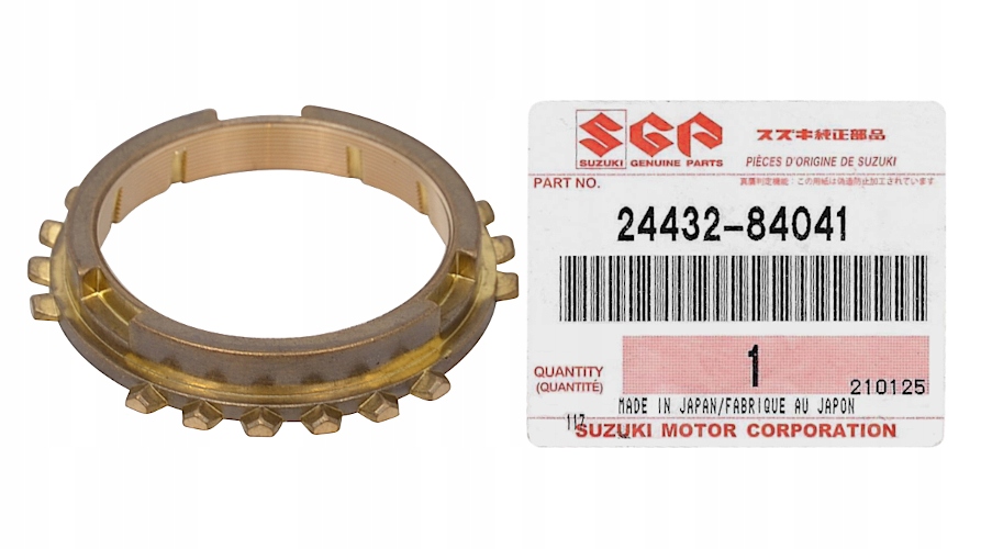 24432-84041 - 5th Gear synchronizer for reverse JIMNY IGNIS SWIFT
