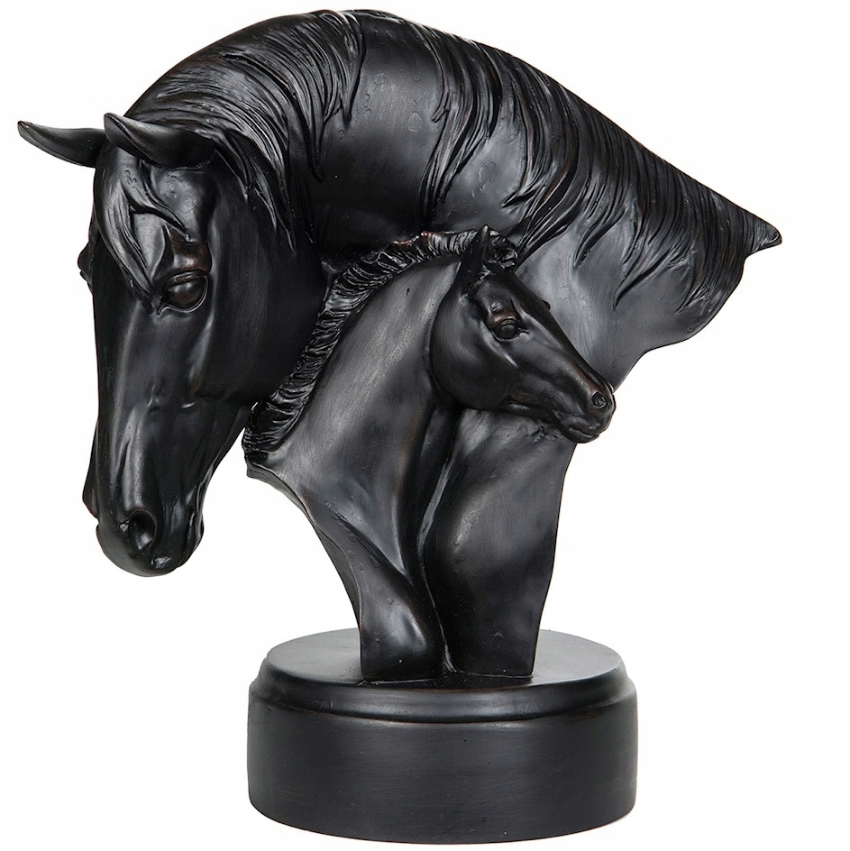 Kůň Figurka Koně S Koněm Černá Dekorativní Dekorace Do Obývacího Pokoje