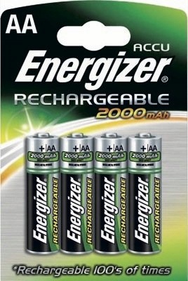 ENERGIZER zestaw ładowarka Maxi +4x R6 AA 2000 mAh Zawartość zestawu akumulator ładowarka