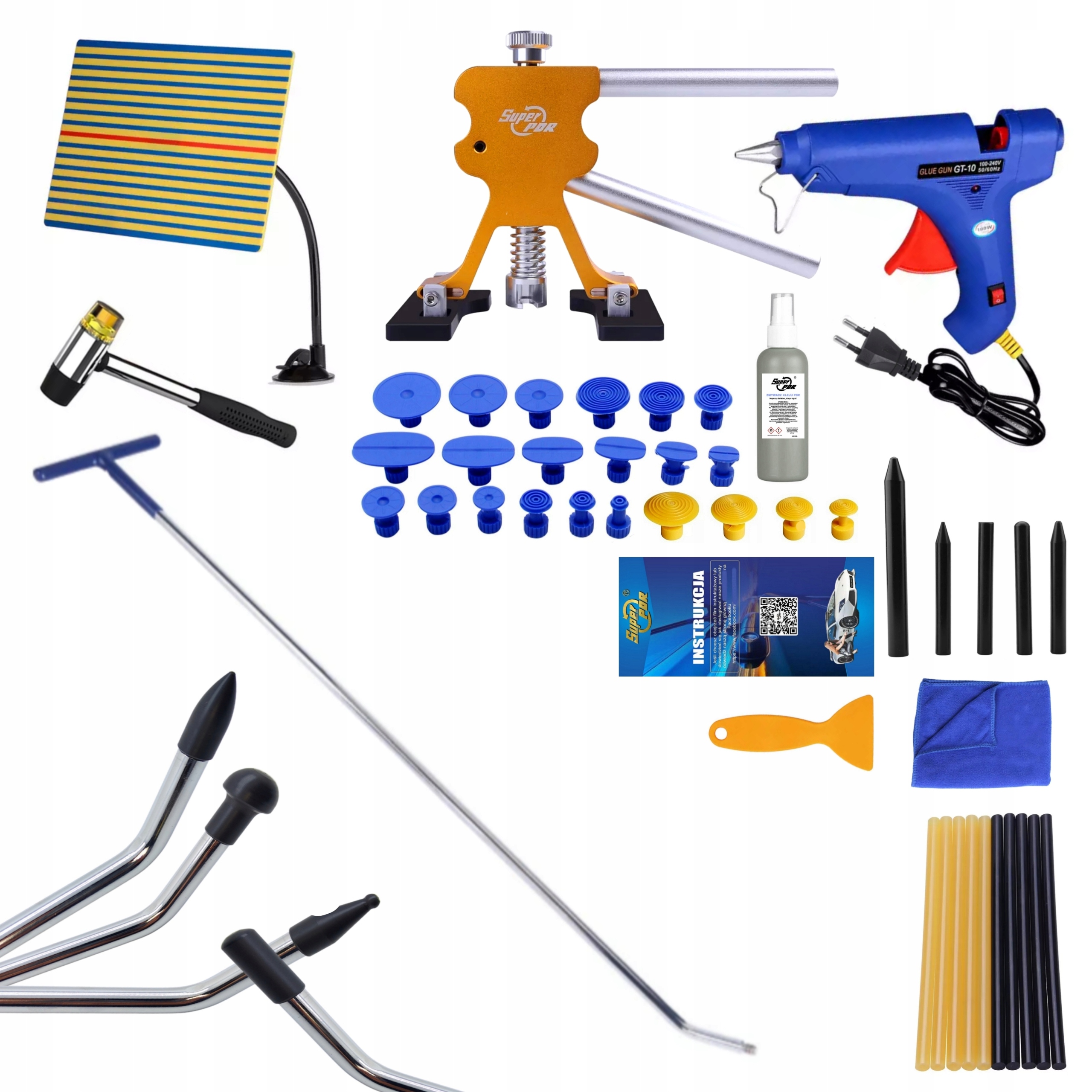 ZESTAW NARZĘDZI PDR Puller Młotek Drut