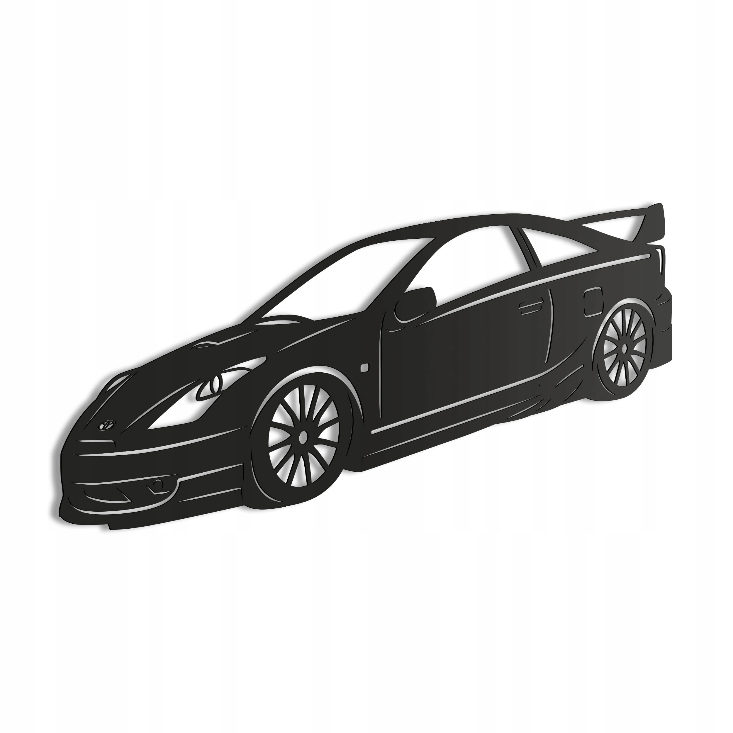 Dřevěný 3D obraz Toyota Celica VII Nástěnná Dekorace Dárek XL