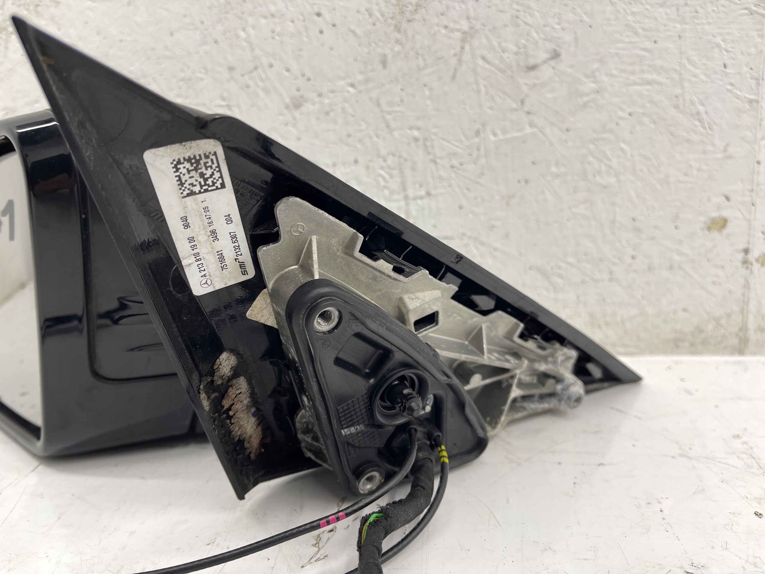 MERCEDES E-Klasa W213 mirror side left 10PIN 7+1+1+1 040 EUROPA