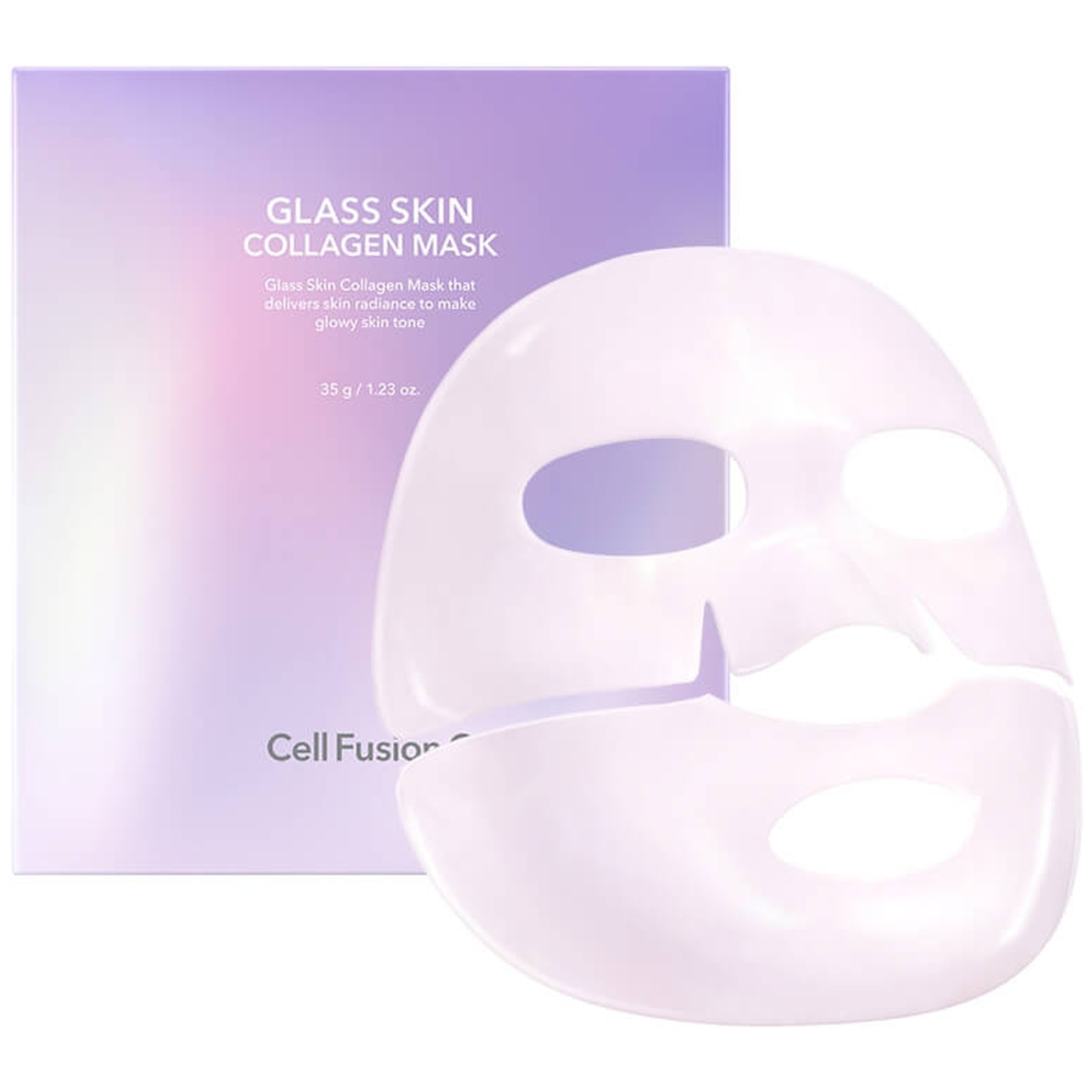 Cell Fusion C Wygładzająca Maska Kolagenowa Z Efektem Glass Skin 5x35g