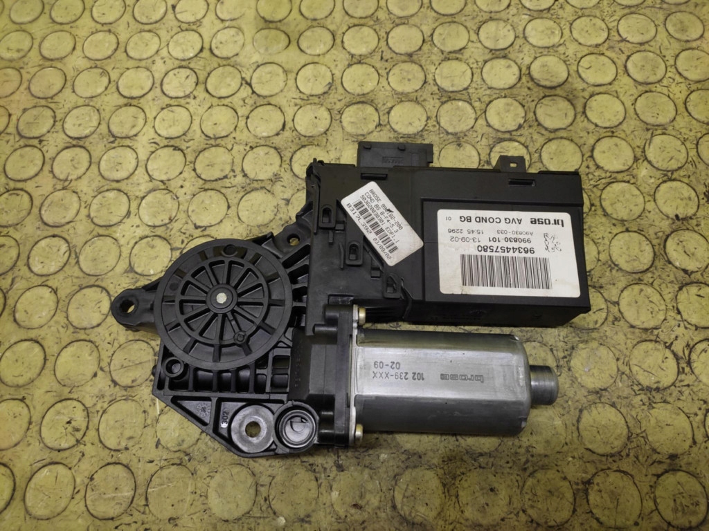 PEUGEOT 307 mini motor windows left front 9634457580