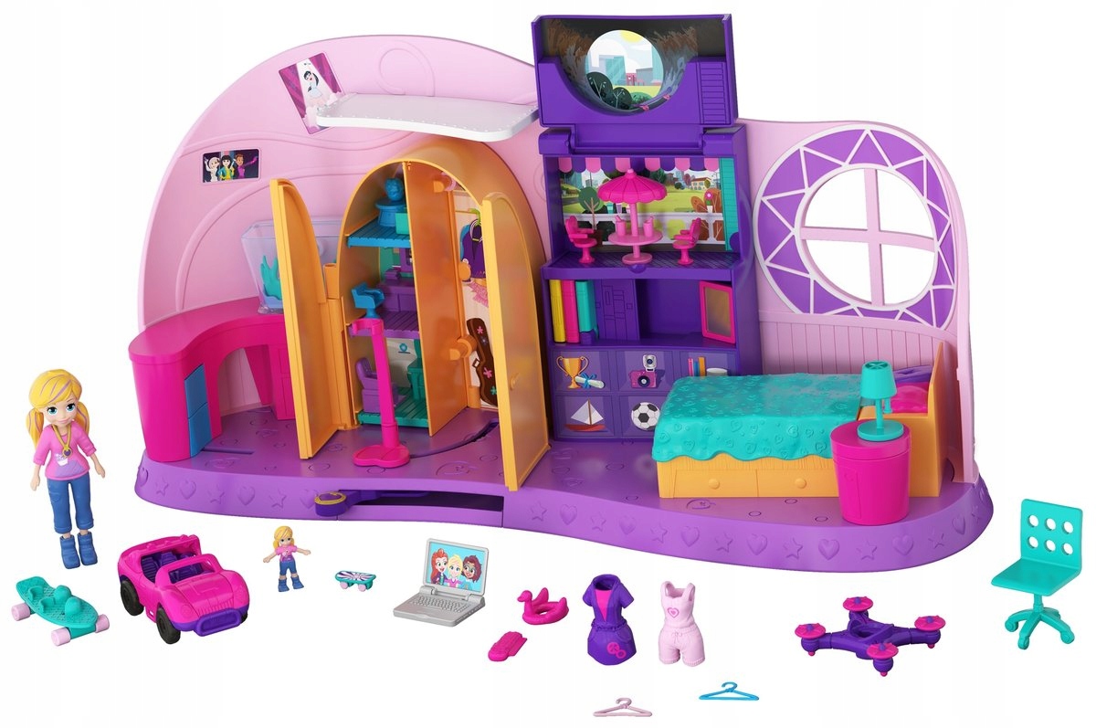 

Polly Pocket Magiczny Domek Pokoik