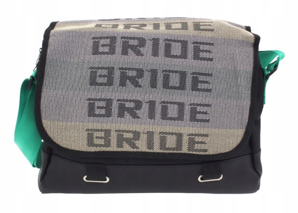 Torba na ramie TAKATA BRIDE zielone szelki pasy