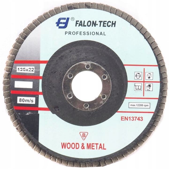 

Tarcza Lamelkowa Listkowa Szlifowania 125mm 80g Fa