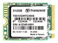 Transcend 512GB M2 2230 Ssd PCIe Gen3x4 NVMe 3D Tlc DRAM-less
