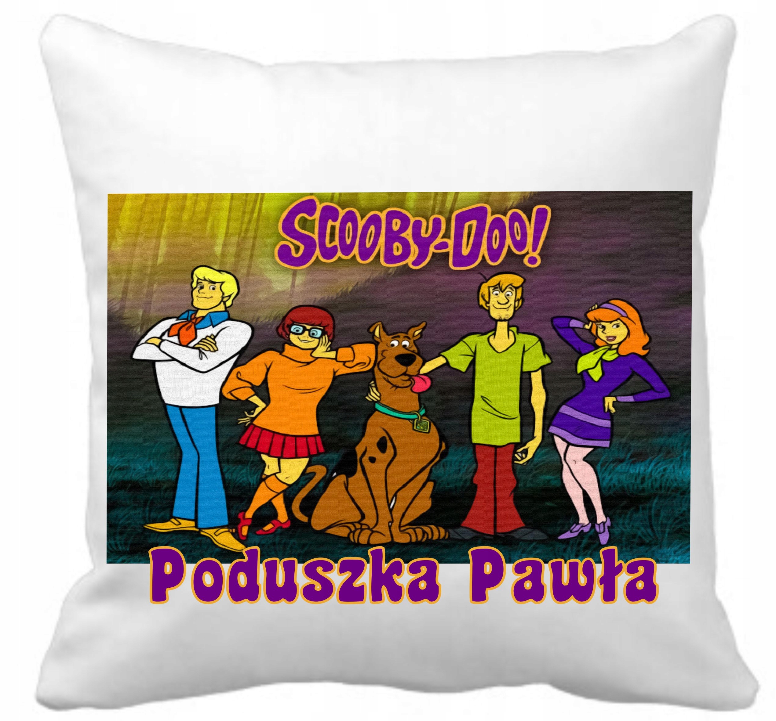 SCOOBY DOO ZESTAW PODUSZKA+KUBEK+IMIĘ Rodzaj inny