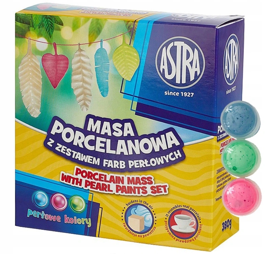 

Astra Masa Porcelanowa Z Zestawem Farb Perłowych