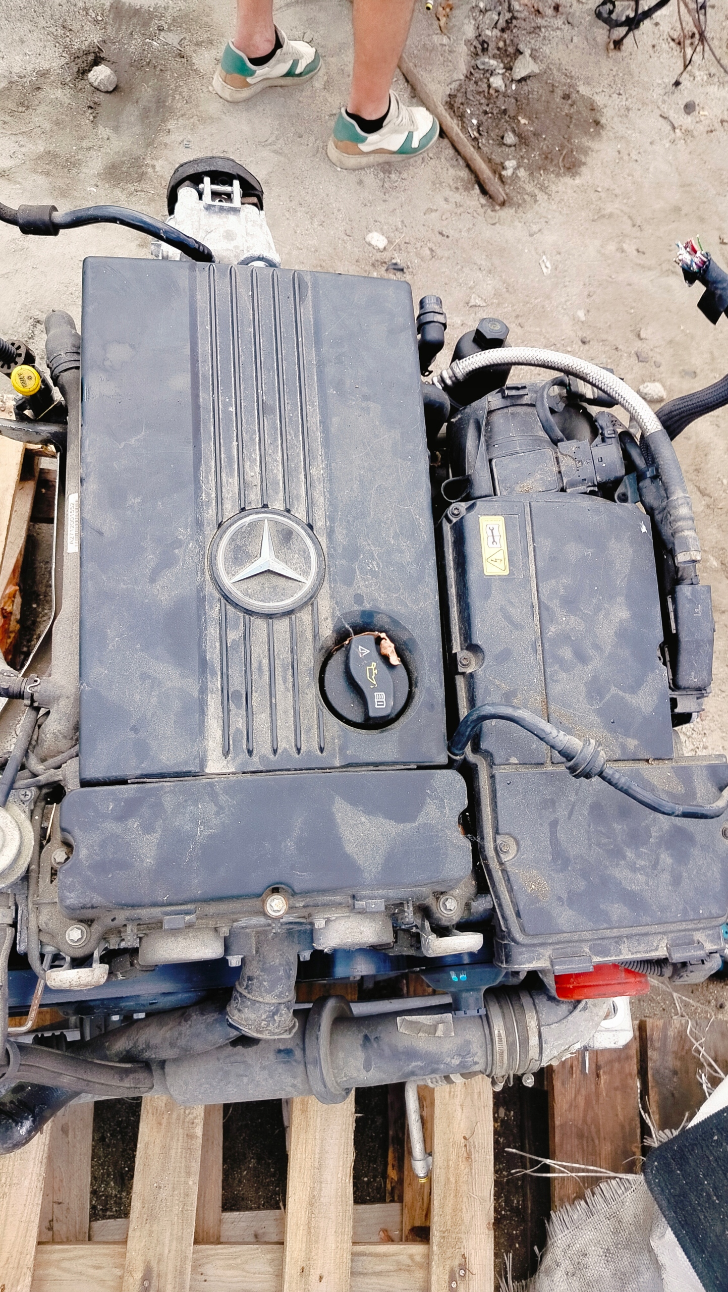 MERCEDES C W203 CLC 1.8 compressor; engine 271946 09R 143KM