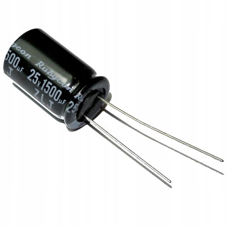 

1500uF 25V Low Impedance Long Life Rubycon Zlj x1