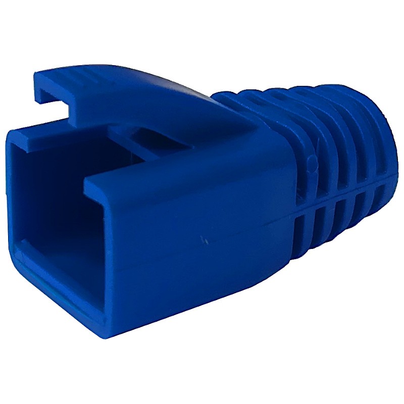 

Osłonka osłonki na wtyk RJ45 kat6a 7 10szt niebies