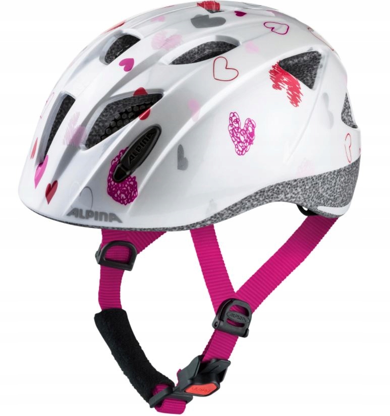 

Kask rowerowy Alpina Ximo White Hearts 49-54