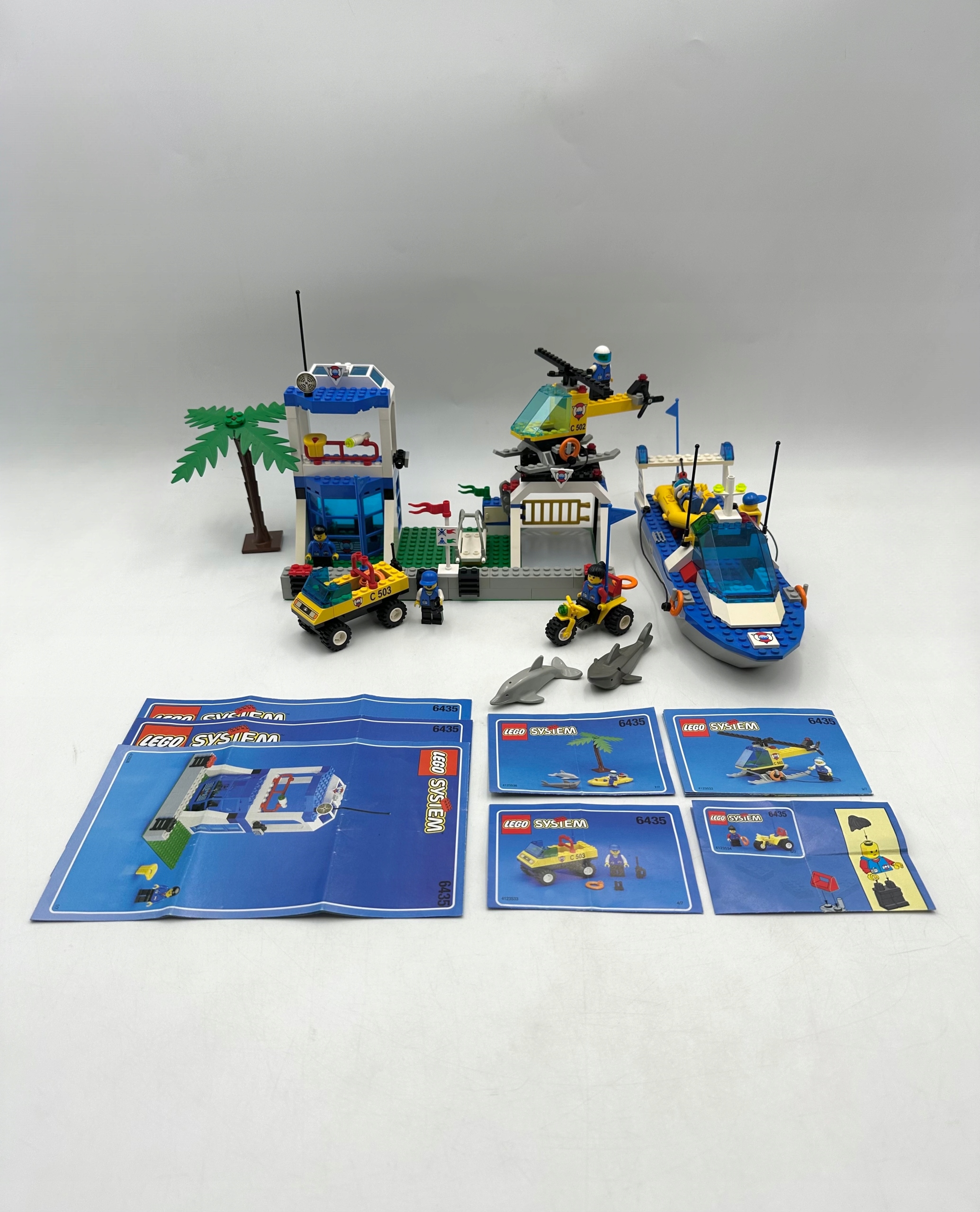 Lego 6435 Town Coast Guard HQ Instrukcja