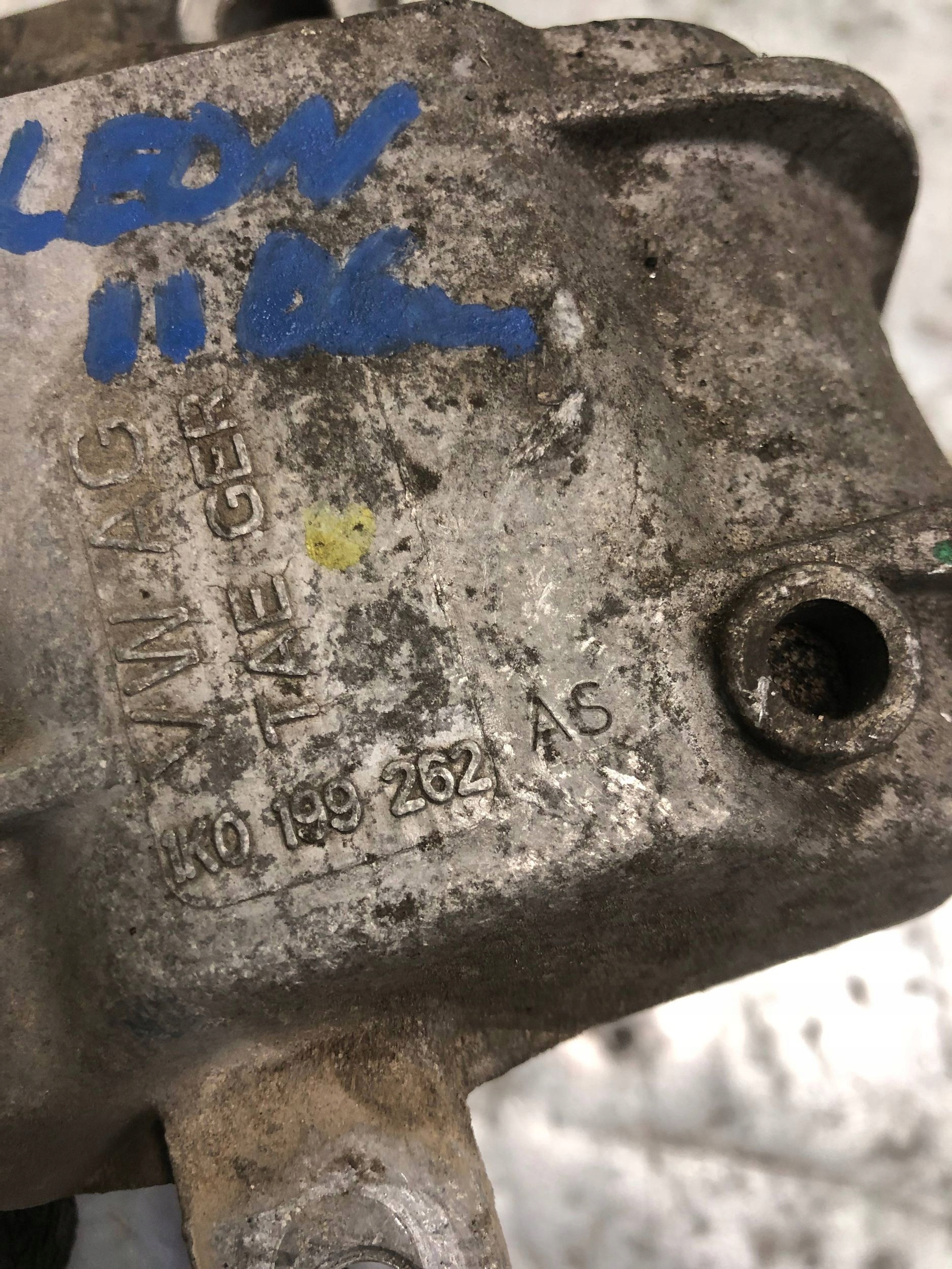holder engine mount SEAT LEON II 1K0199262AS