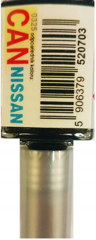 Nissan Can Chestnut Bronze Lakier Samochodowy Zaprawka Do Rys 10 ML Ara
