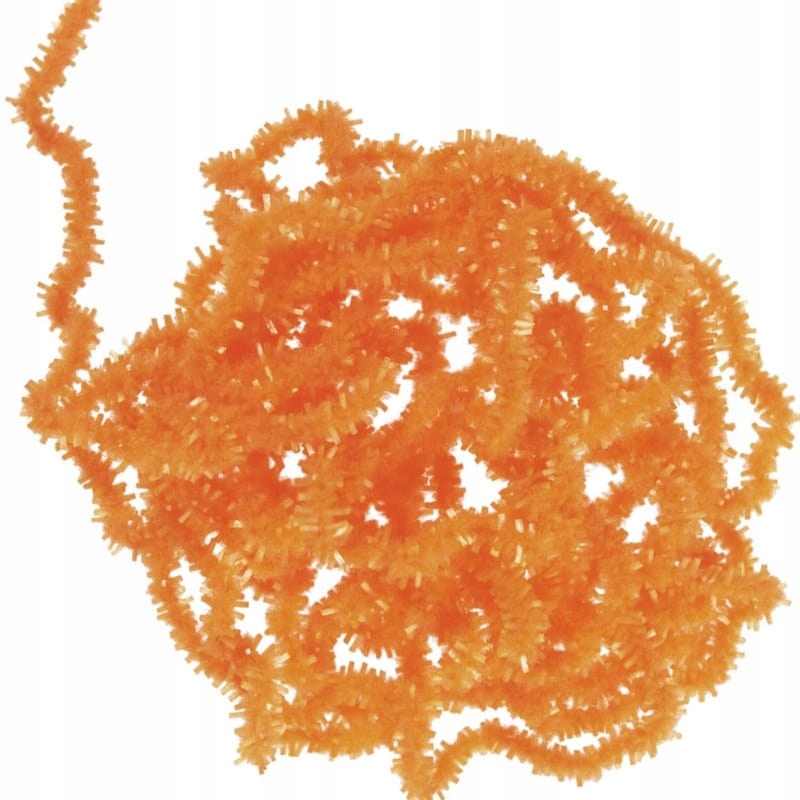 Materiał Muchowy Soldarini Chewingum Chenille Fluo Orange 2mm
