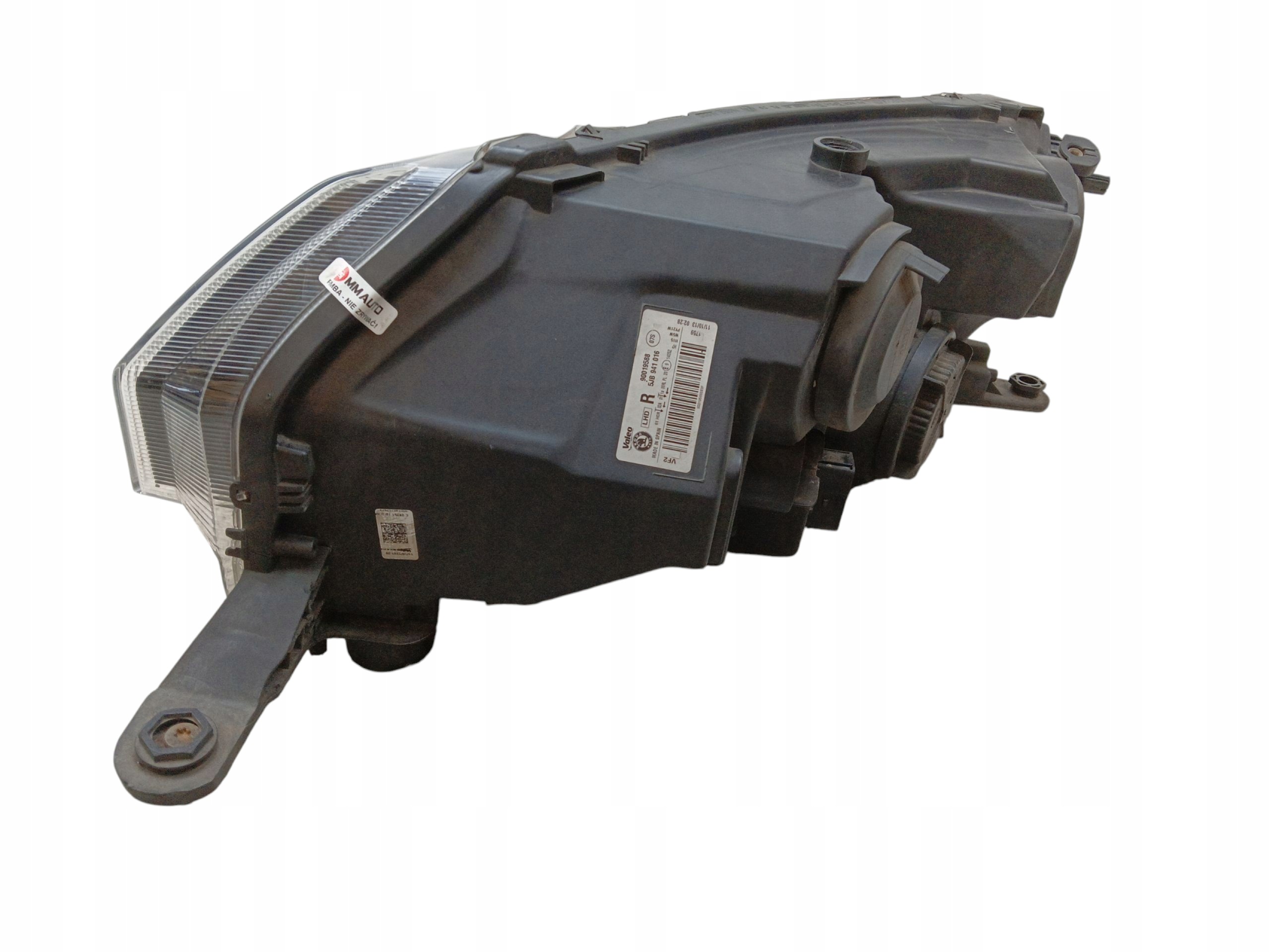 light REFLEKTOR right front SKODA RAPID (2012-2017) 5JB941016 EUROPA