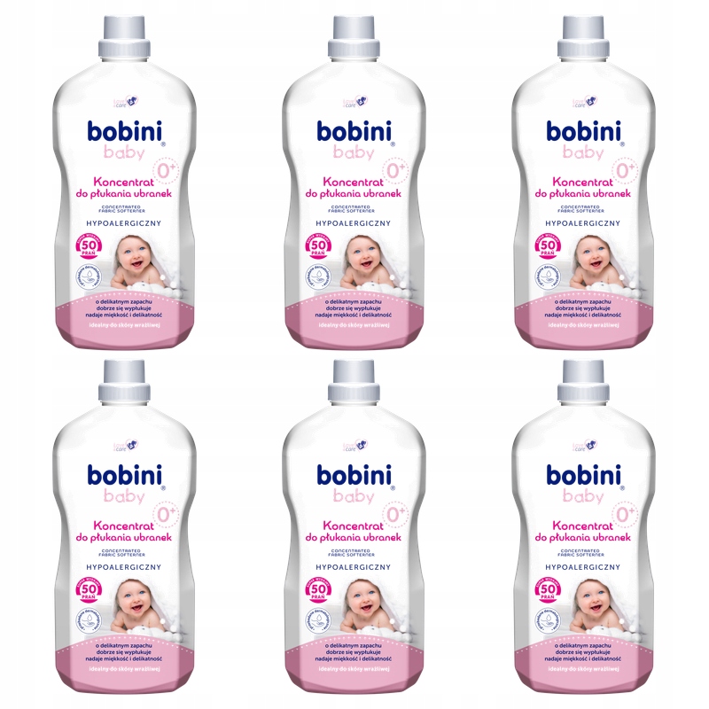 Bobini Baby Koncentrát na oplachování oděvů 1,8 l X6
