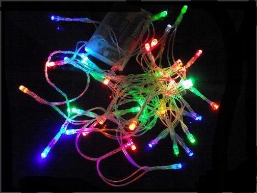 

Lampki Ozdobne Led 4 m Kolorowe Na Baterie