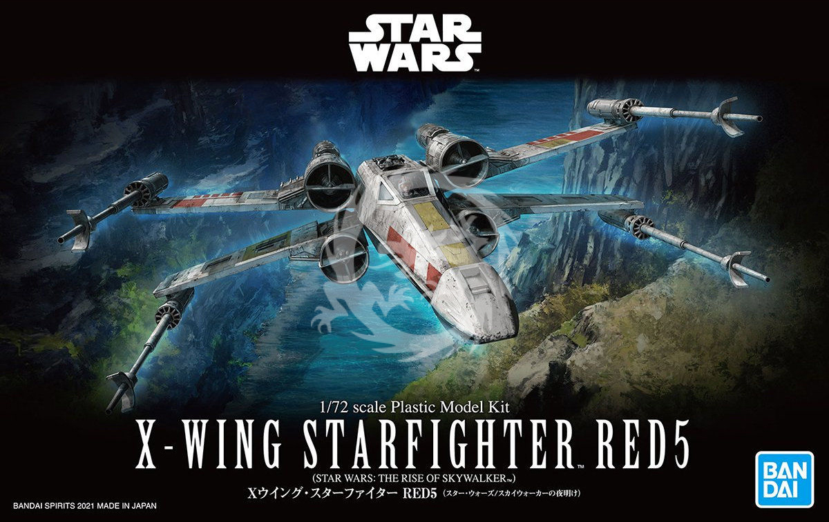 X-Wing Starfighter Red 5 (The Rise of Skywalker) Bandai v měřítku 1/72