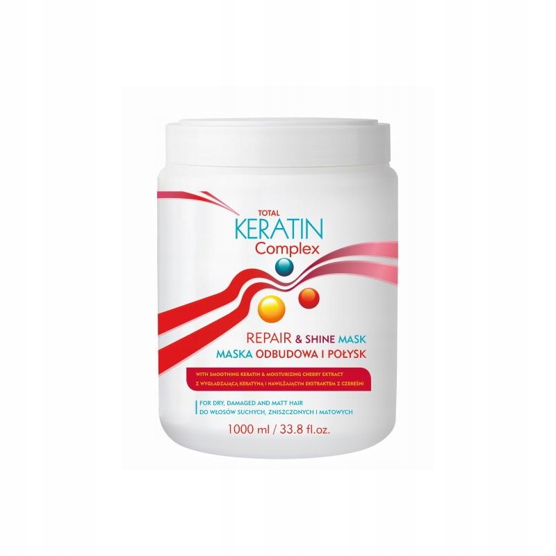 

Total Keratin Complex Maska Do Włosów Odbudowa i