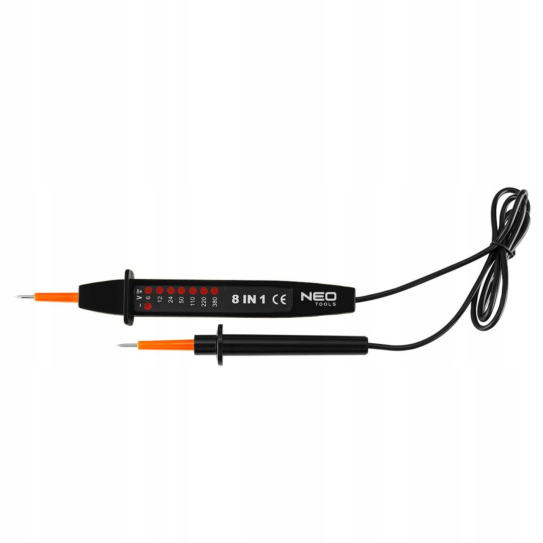 NEO TOOLS WIELOFUNKCYJNY TESTER NAPIĘCIA 8 W 1 AC/DC 6-380V 94-006 Kod producenta 94-006