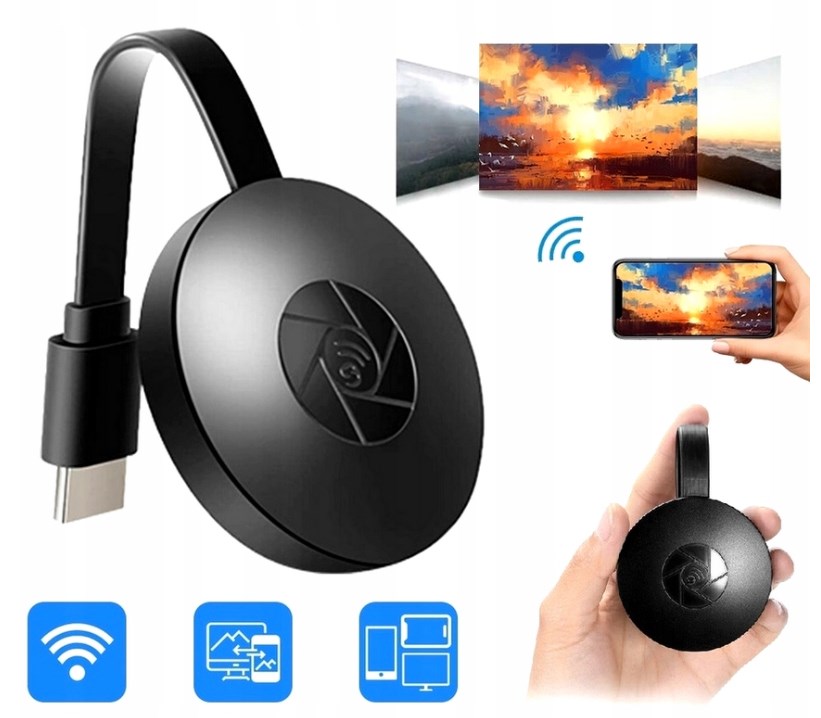 Adapter WIFI HDMI Wireless Bezprzewodowy Marka Elworld