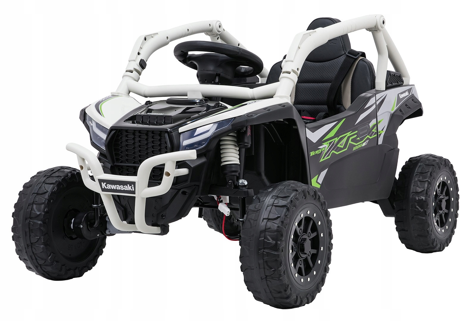 Auto na Akumulator Buggy Kawasaki Teryx 24v 4X4 Ekoskóra Pianka Pilot Fm