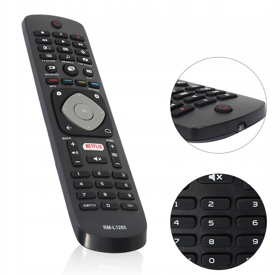 PILOT DO PHILIPS NETFLIX 4K SMART LED UNIWERSALNY Kod producenta 398GR08BEPHN0013HL NETFLIX UNIWERSALNY