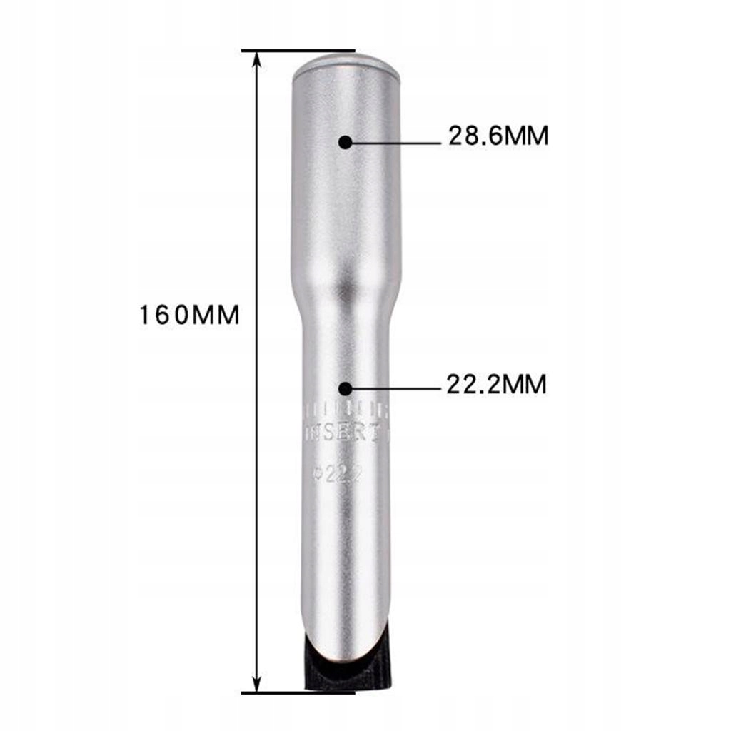 2-częściowy adapter do mostka rowerowego Riser Marka inna