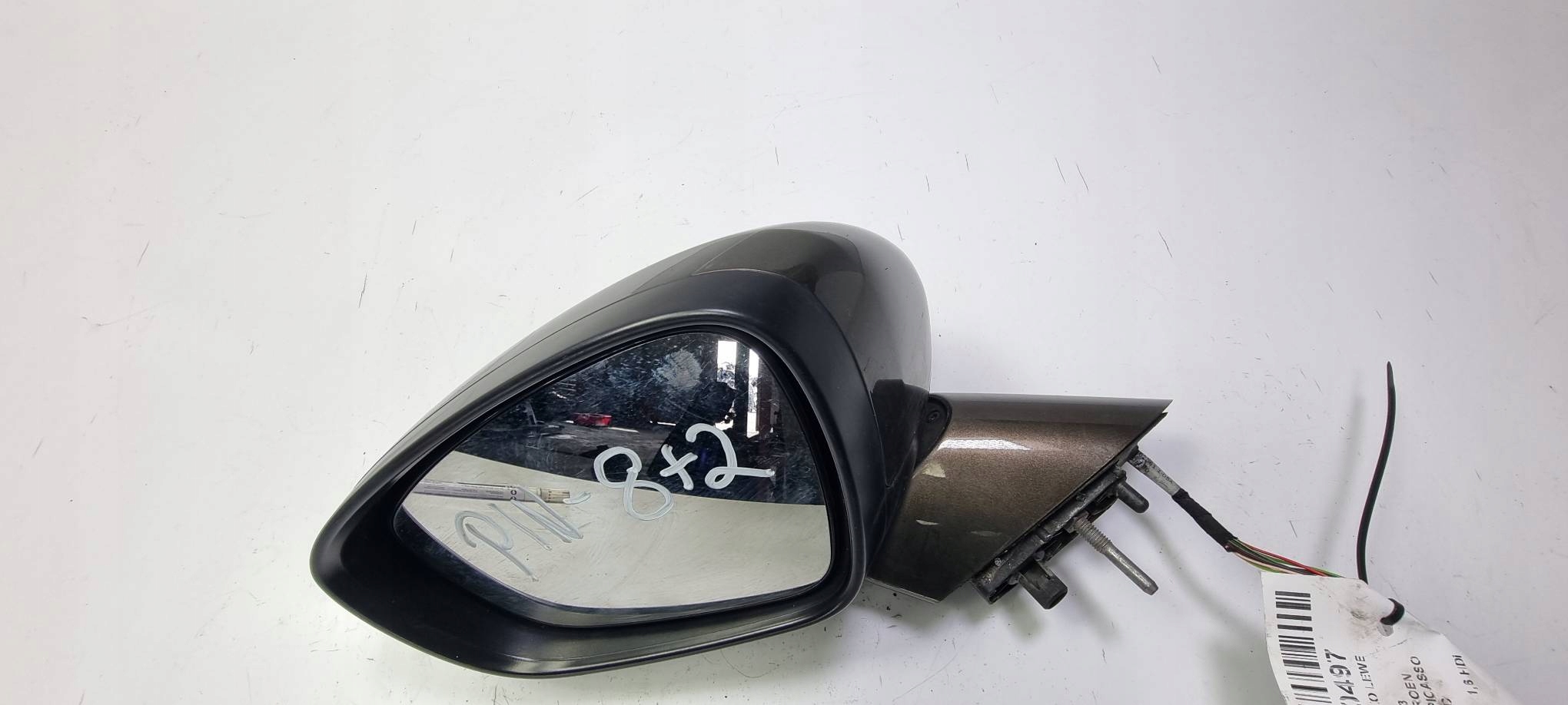 mirror left PIN 8+2 CITROEN C4 PICASSO
