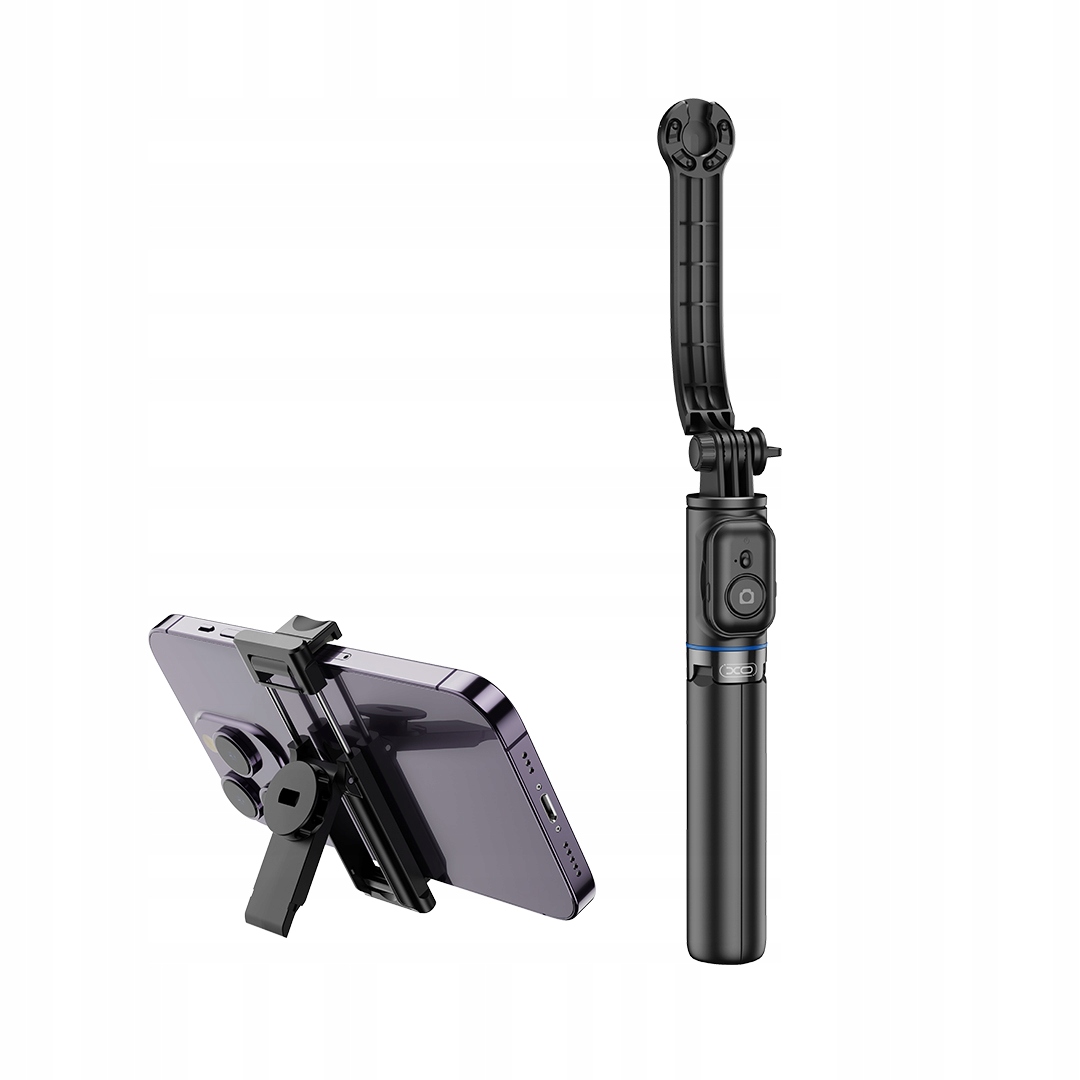 XO selfie tyč Bluetooth tripod SS13 černá 106cm Typ selfie tyče