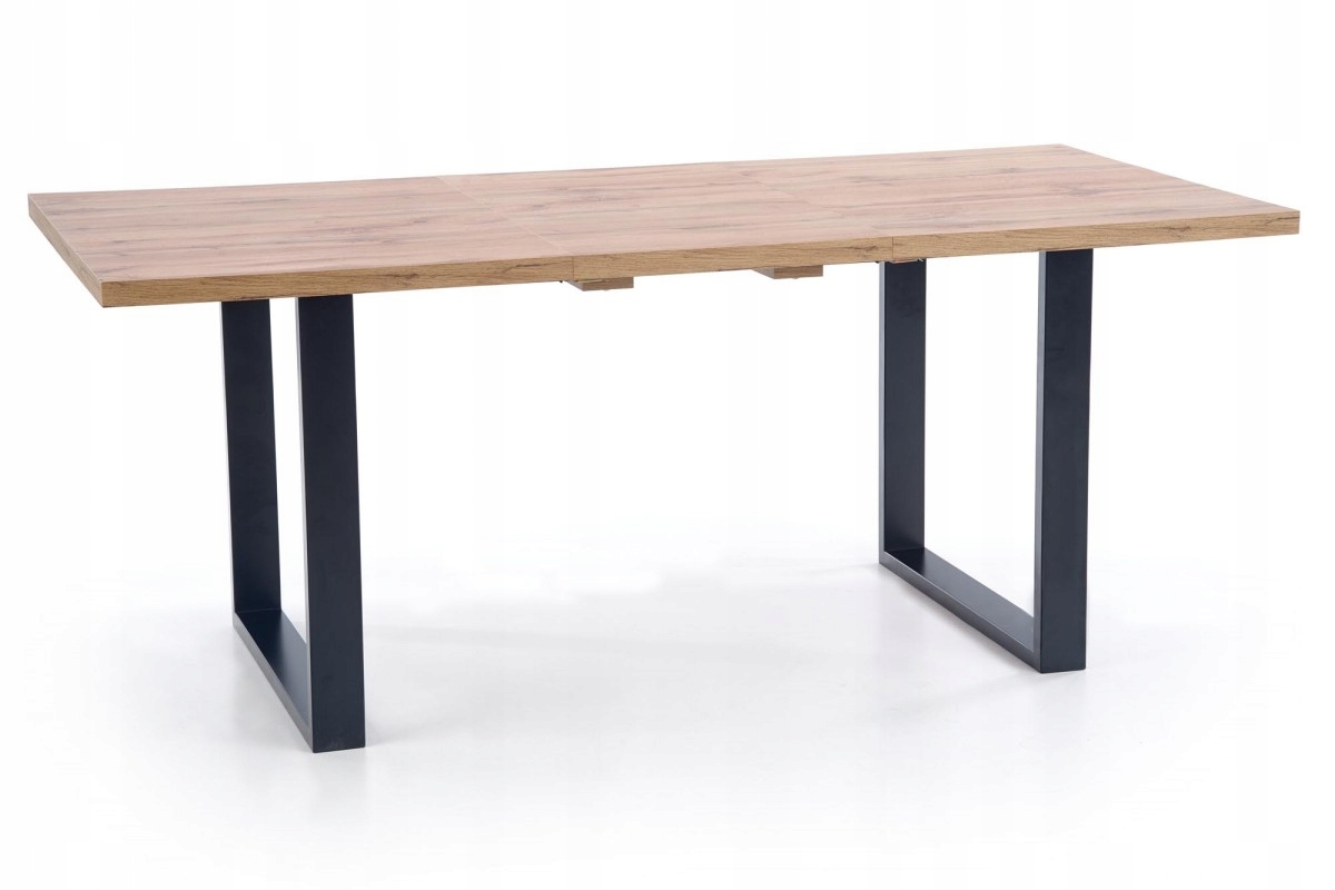 Jedálenský rozkladací stôl Mevon 2 160/210 cm dub wotan/čierny